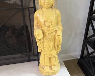 Tall Buddha = glazed