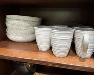 Pier One Bowls and Mugs