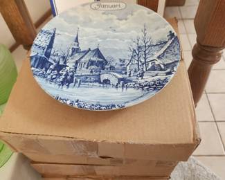 Old Netherlands plates, The complete set