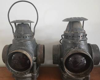Santa Fe Railroad Lamps