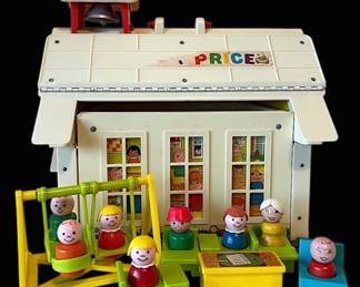 Fisher Price Little People Schoolhouse With Accessories