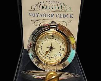 1993 Dalvey Voyager Clock Made In Scotland