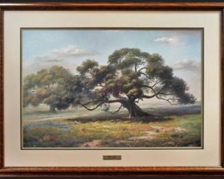 Texas Oak by Dalhart Windberg. Signed commemorative edition celebrating the 40th anniversary of Dupont plant