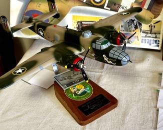 Expertly assembled WWII model airplanes! Truly an exceptional collection!