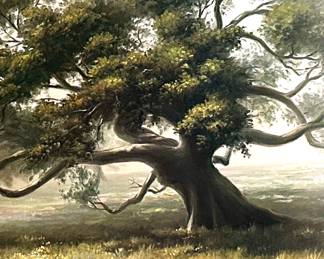 Texas Oak by Dalhart Windberg. Signed commemorative edition celebrating the 40th anniversary of Dupont plant