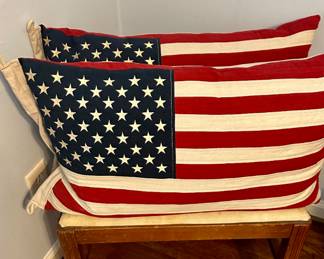 Flag pillows