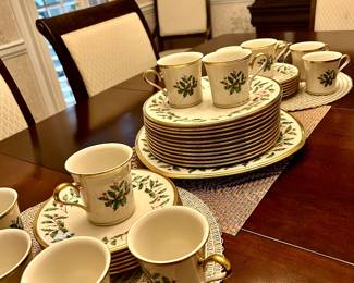 Lenox Holiday Christmas dishes