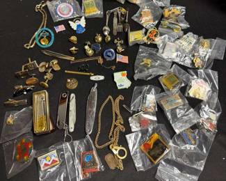 Pins, Knives, Tidbits