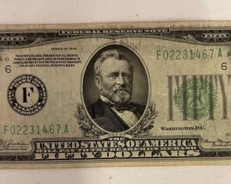 1928 Fifty Dollar Bill