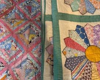 2 Handmade Quilts