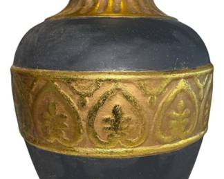 Ceramic Black Matte Finish Vase