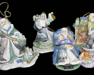 Thomas Kinkade Bone China Ornaments