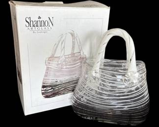 Shannon Art Glass Purse