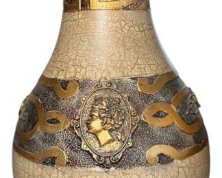 Crackle Finish Ceramic Vase