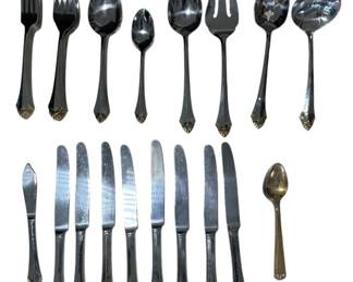 Gold and Silver Tone Silverware