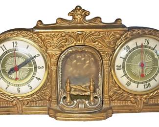 Master Crafters Fireplace Clock
