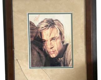 Signed Photograph Brad Pitt