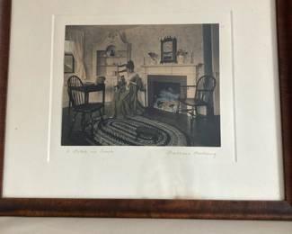 Framed print of homemaker
