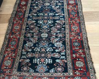 Hand knotted Persian runner