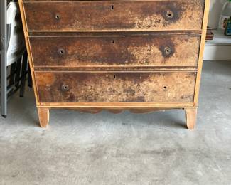 4 Chest of drawers - ready for refinish