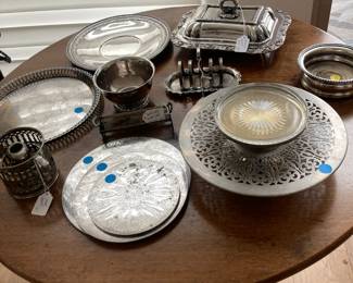 Silver plate pieces