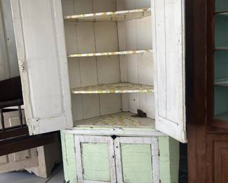 Primitive Corner Cabinet
