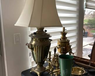 Russian Samovar Lamp