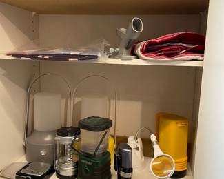 Camping lanterns and flashlights
