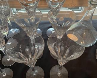 Crystal glasses