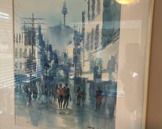 Asian watercolor by Young Woo '85