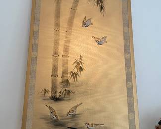 Large scale Asian artwork