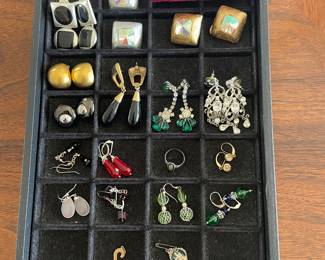 pendants and earrings