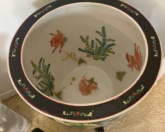Inside of the Asian planter