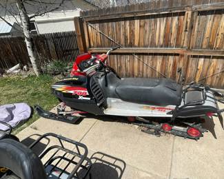 By appointment only - schedule time to come and see this collection of snowmobiles.