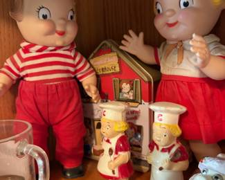 1970s Campbell's Soup Dolls, 1950s Campbell's Soup Salt & Pepper Shakers