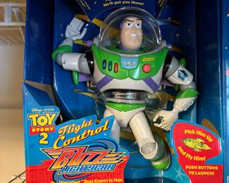 1999 Mattel Disney Pixar Toy Story 2 Flight Control Buzz Lightyear