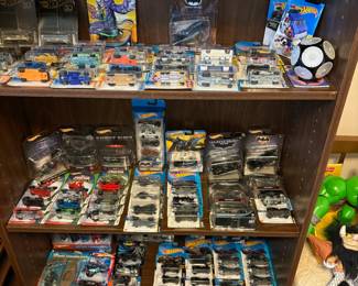 Large Assortment of Hot Wheel Cars