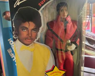 984 Michael Jackson Thriller Action Figure 
