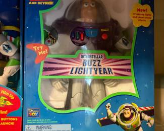 1995 Thinkway Disney Pixar Toy Story Interstellar Buzz Lightyear