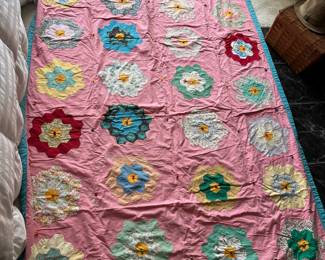 Grandmother's Flower Garden Quilt