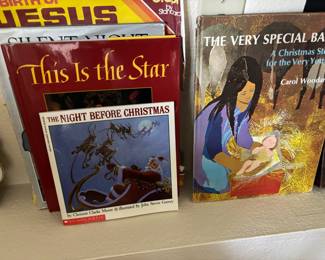 Assortment of Children's Christmas Books