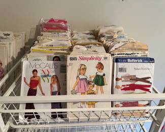 Assortment of Sewing Patterns
