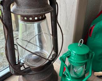 Circa 1900s Oil Lamp