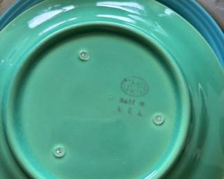 GMB Gladding Turquoise Salad Plate