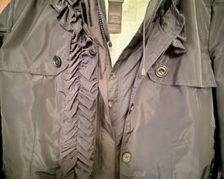 The North Face Gray Ruffled Jacket - Size XL