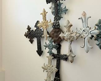 3D Cross Wall Decor