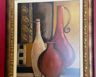 Framed Vase Still Life Wall Art
