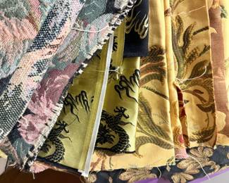 Assortment of Tapestry Fabric