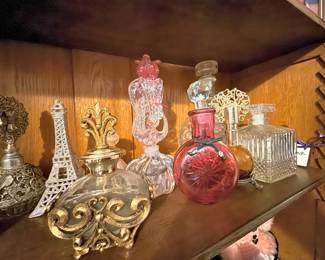 Assortment of Perfume Bottles