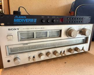 Alesis Midiverb II Rack Mount Effects Processor PD-1343, Sony Stereo Receiver – STR-V5